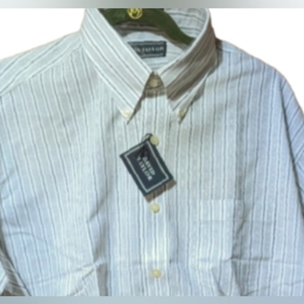 New W Tags. Burton Shirt. Men's. David Taylor. Dress shirt. New Men's Shirt.